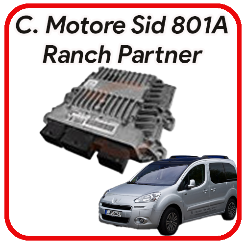 Centralina Motore Ranch 2.0HD Siemens sid 801 revisione